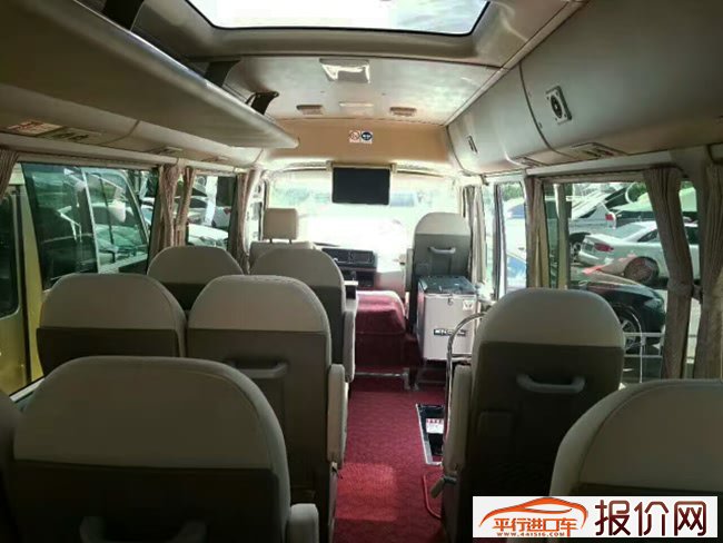 平行17款丰田考斯特4.0L中东版 天津港口现车80万