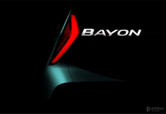 现代全新紧凑型SUV Bayon预告 2021年全球首发