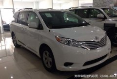 新款丰田塞纳豪华商务车 3.5L天津港现车报价