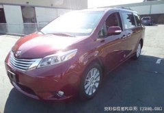 2015款丰田塞纳3.5L商务车 天津港现车优惠购