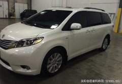 2017款丰田塞纳商务车报价 3.5L现车天津港特卖