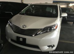 2017款丰田塞纳3.5L四驱版 18轮/天窗/电动门现车57万